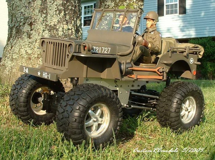 1/6 Scale jeep models #5